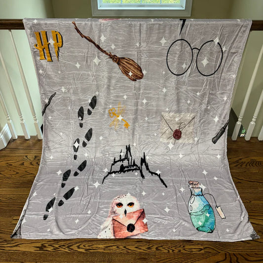 Magic on Grey Blanket