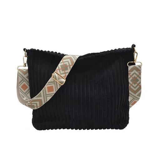 Willow Corduroy Shopper Purse